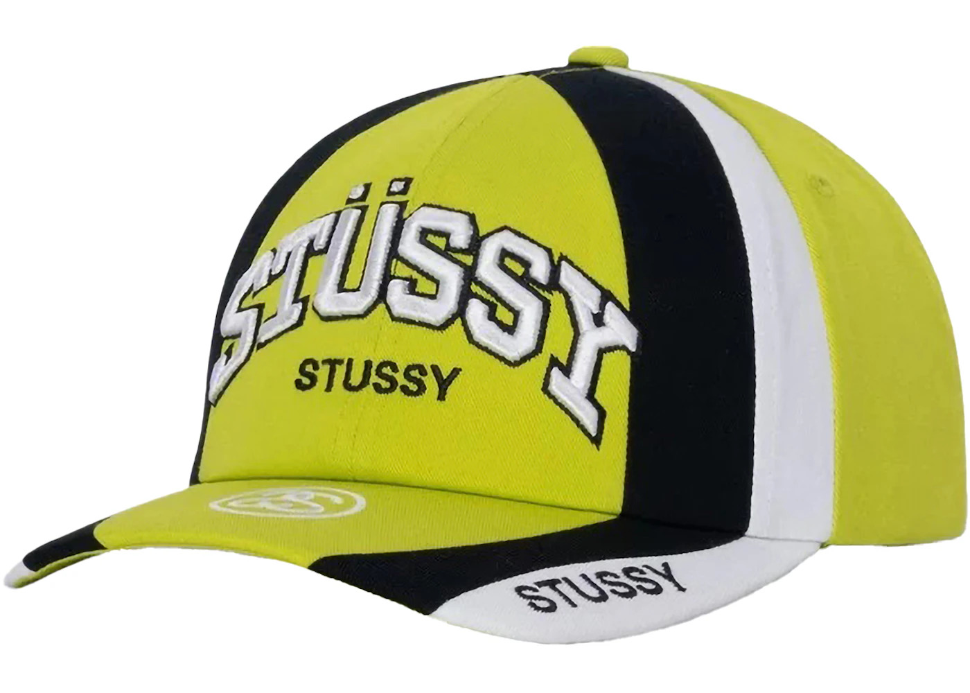 Stussy Low Pro Souvenir Strapback Hat Lime - 2