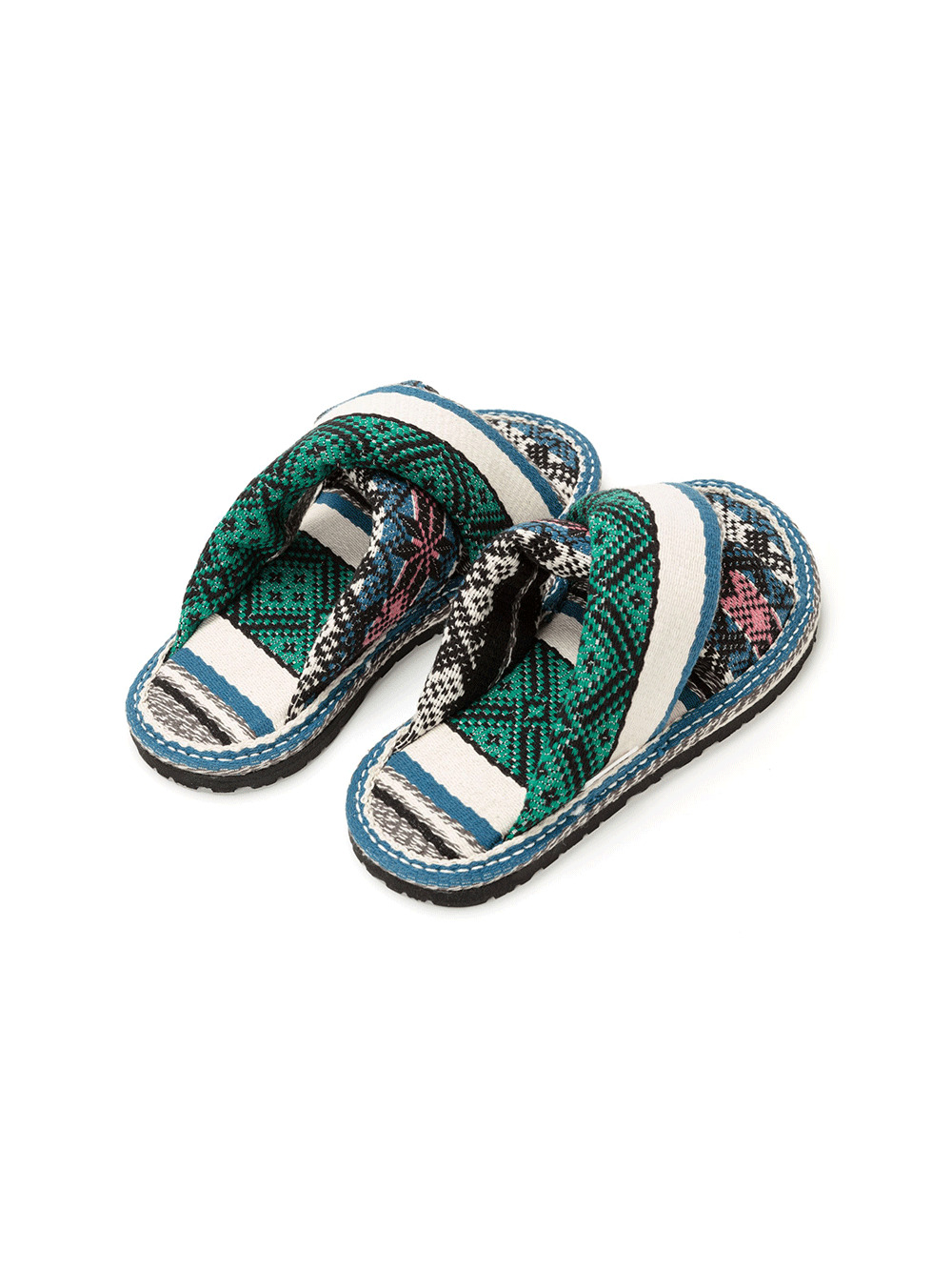 Rug Jacquard Slippers - 3