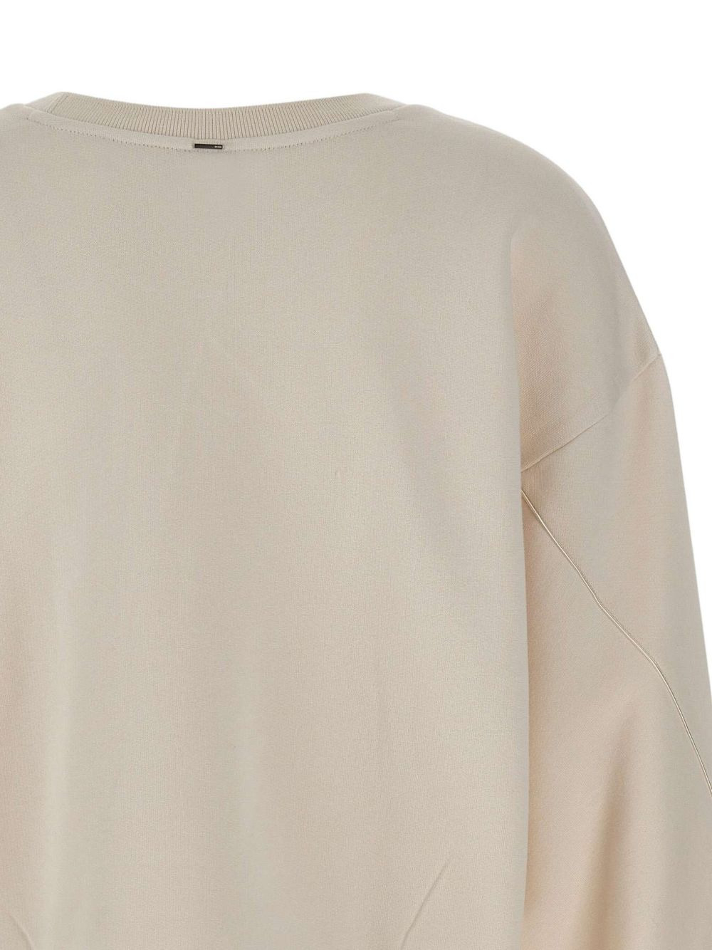 bow-detail crew-neck sweatshirt - 4