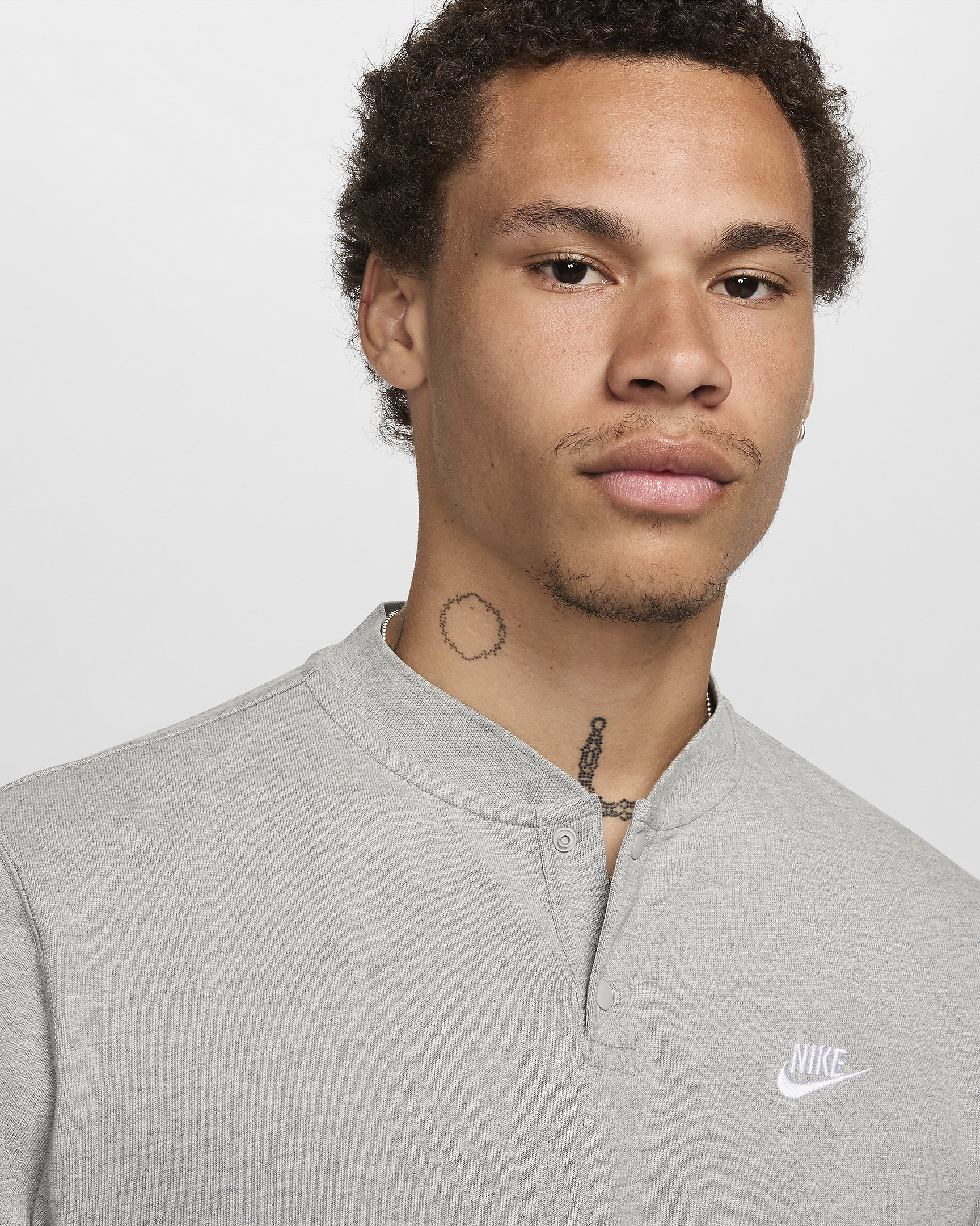 Nike Club Men's Long-Sleeve Henley - 3