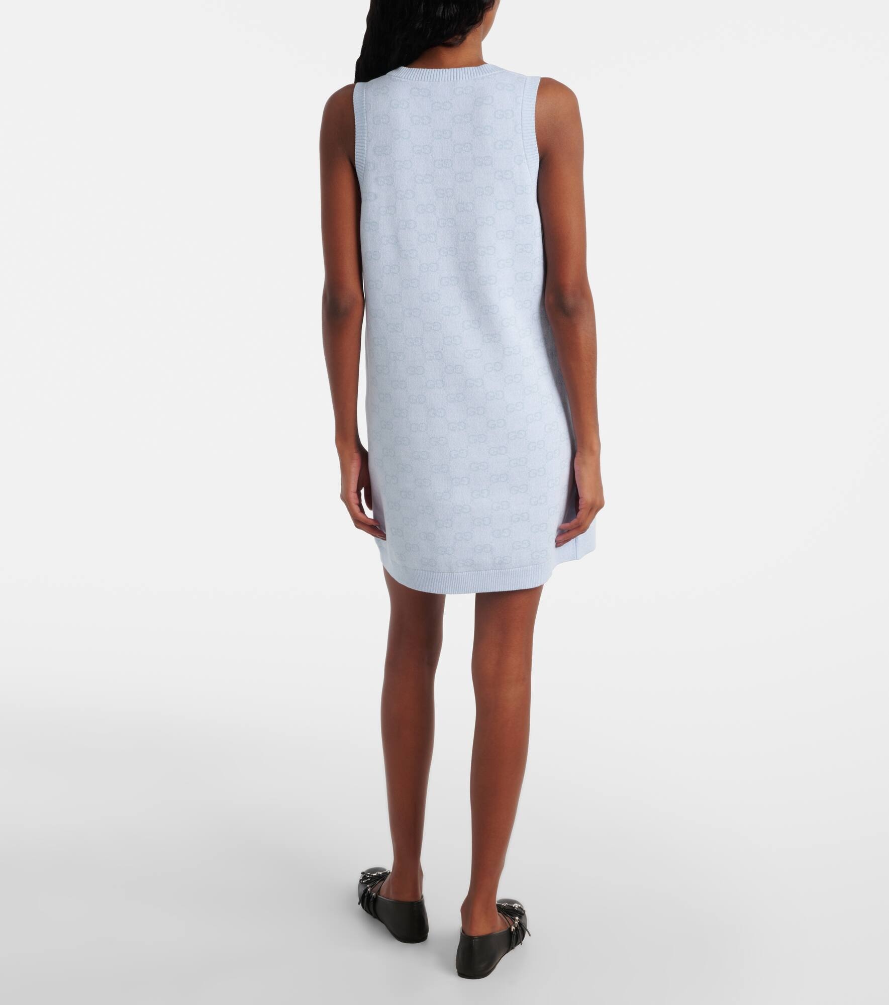 GG cotton minidress - 3