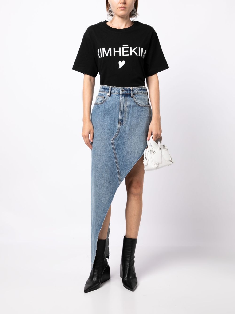 logo-print T-shirt - 2