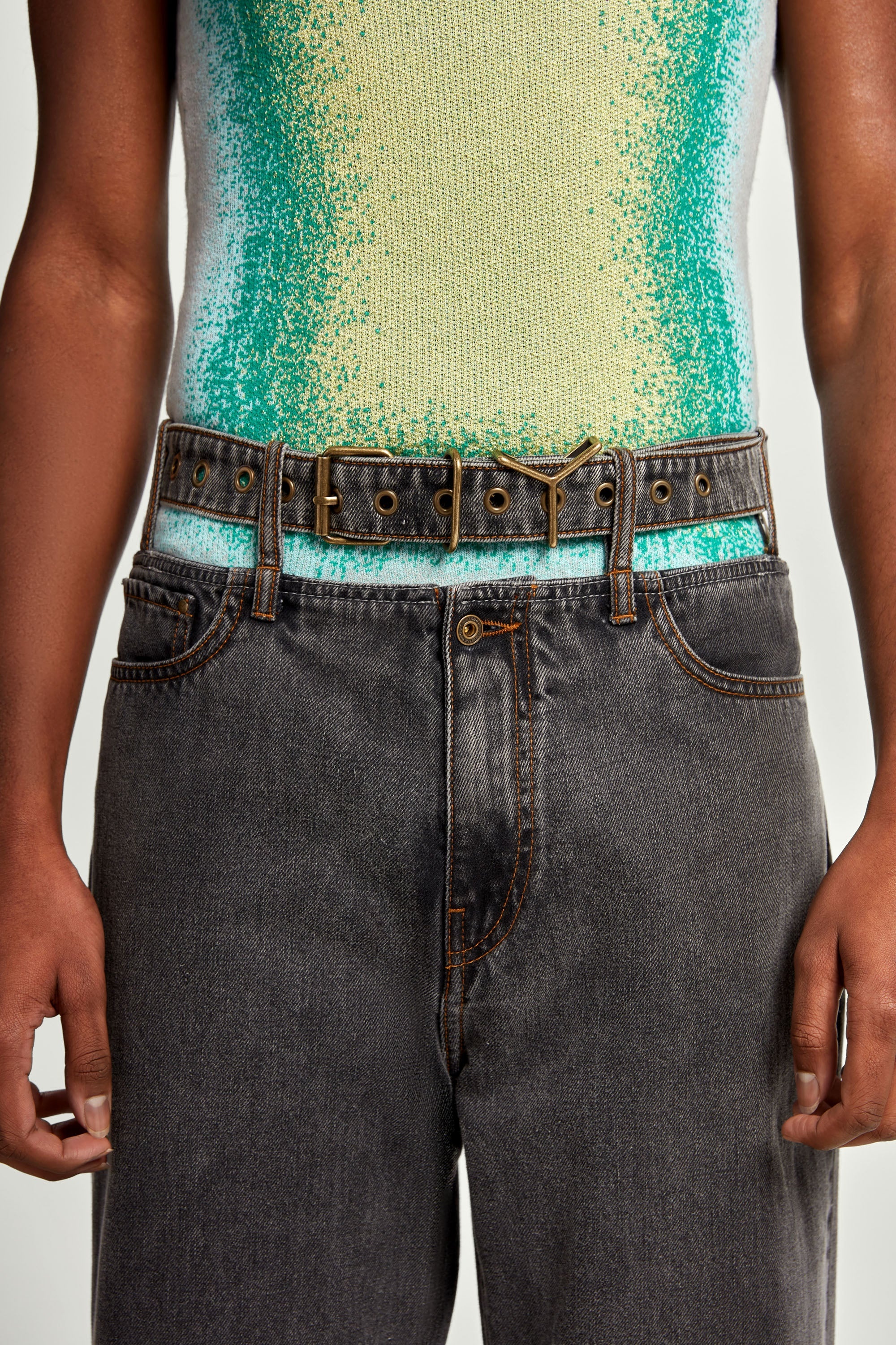 Y Belt Jeans - 14