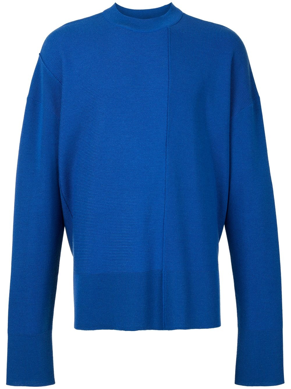 Unbalanced long sleeve jumper - 1