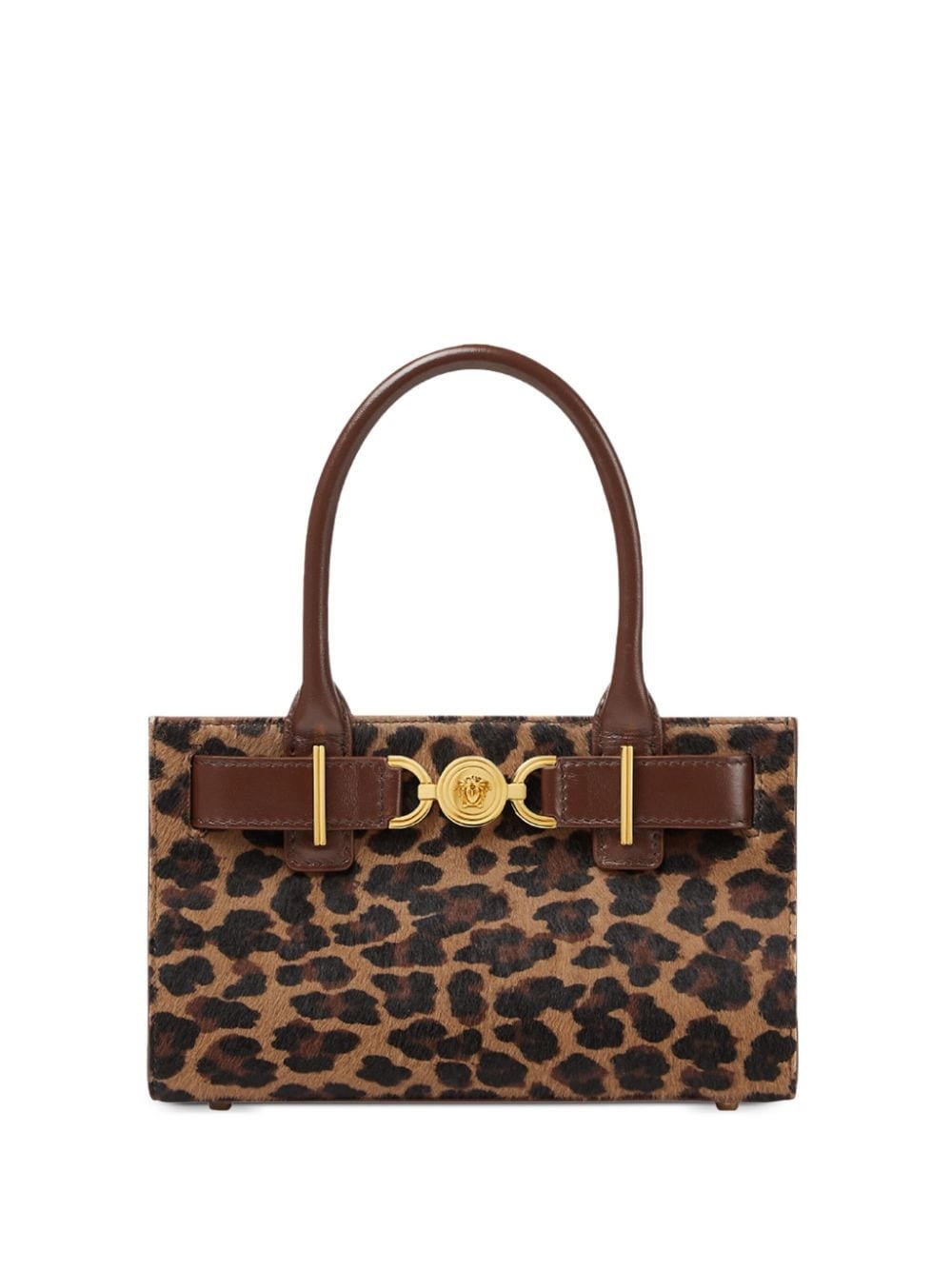 small Medusa '95 leopard tote bag - 1