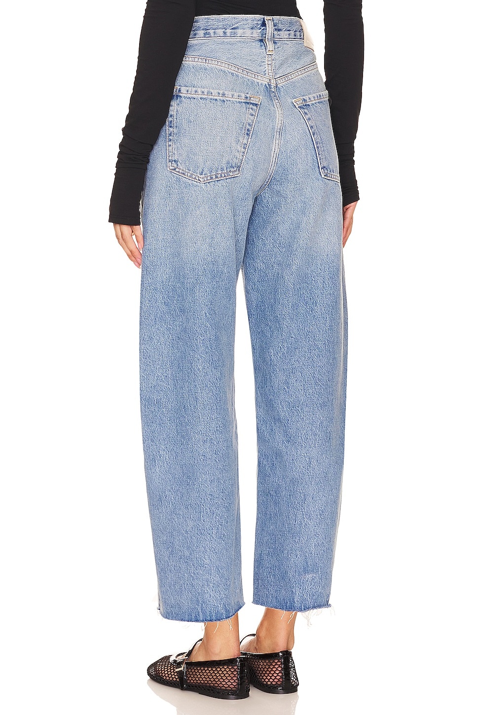 Ayla Undone Hem Crop - 3