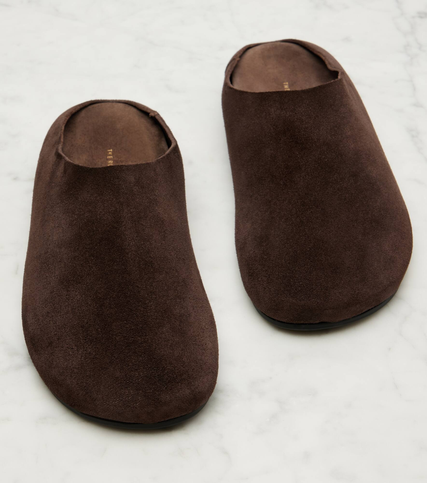 Hudson suede mules - 5