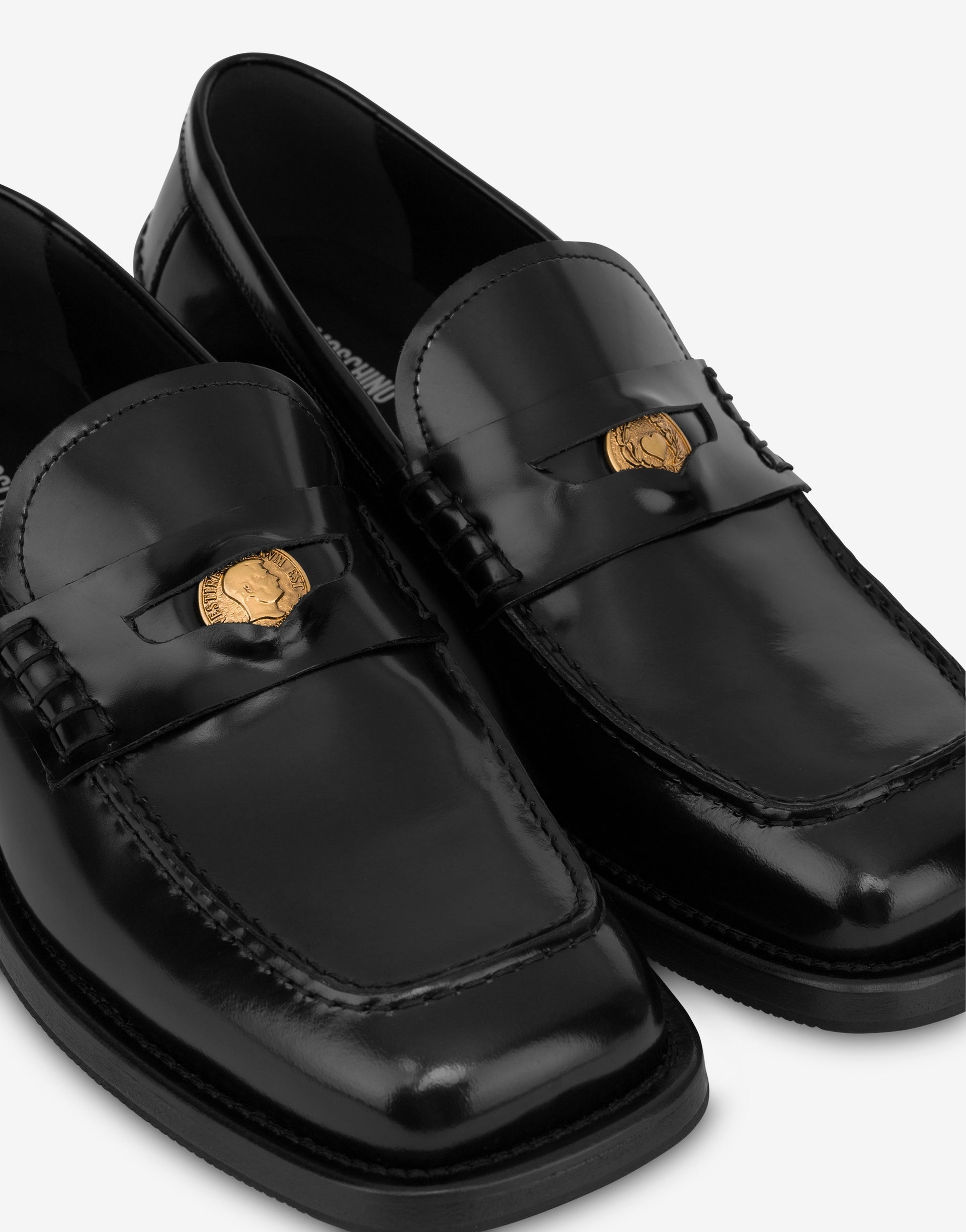 BRUSHED CALFSKIN LOAFERS - 3