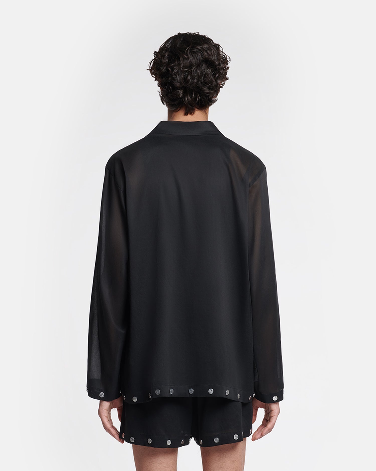 Studded Organza Shirt - 2