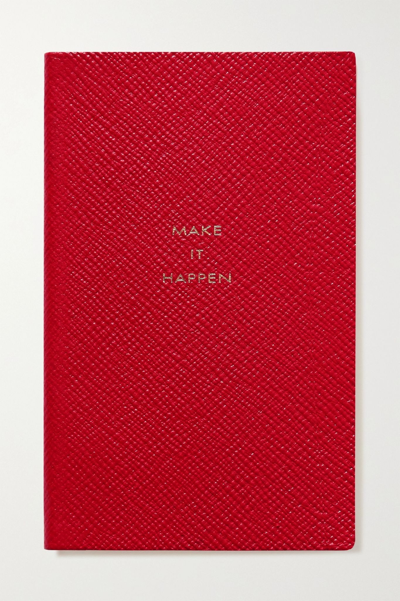 Panama Make It Happen textured-leather notebook - 1