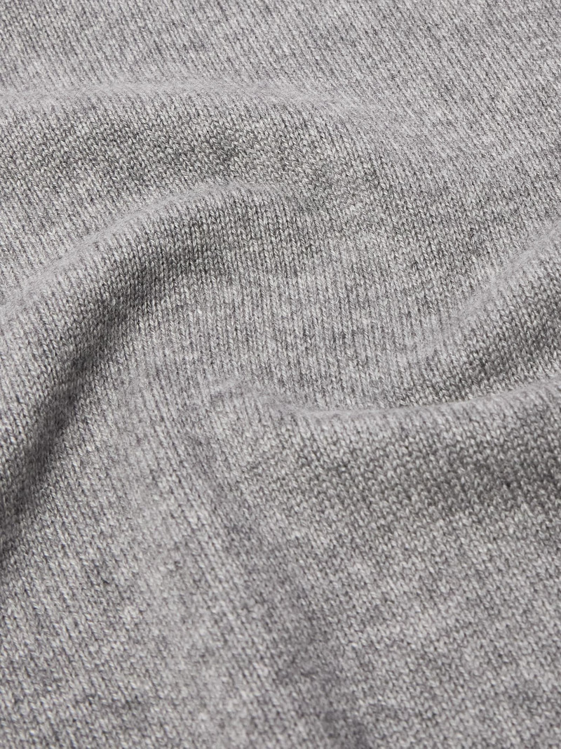 Cashmere Rollneck Sweater Gray 5