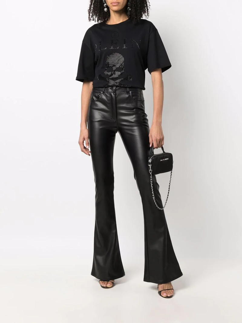 PHILIPP PLEIN crystal-embellished T-shirt outlook