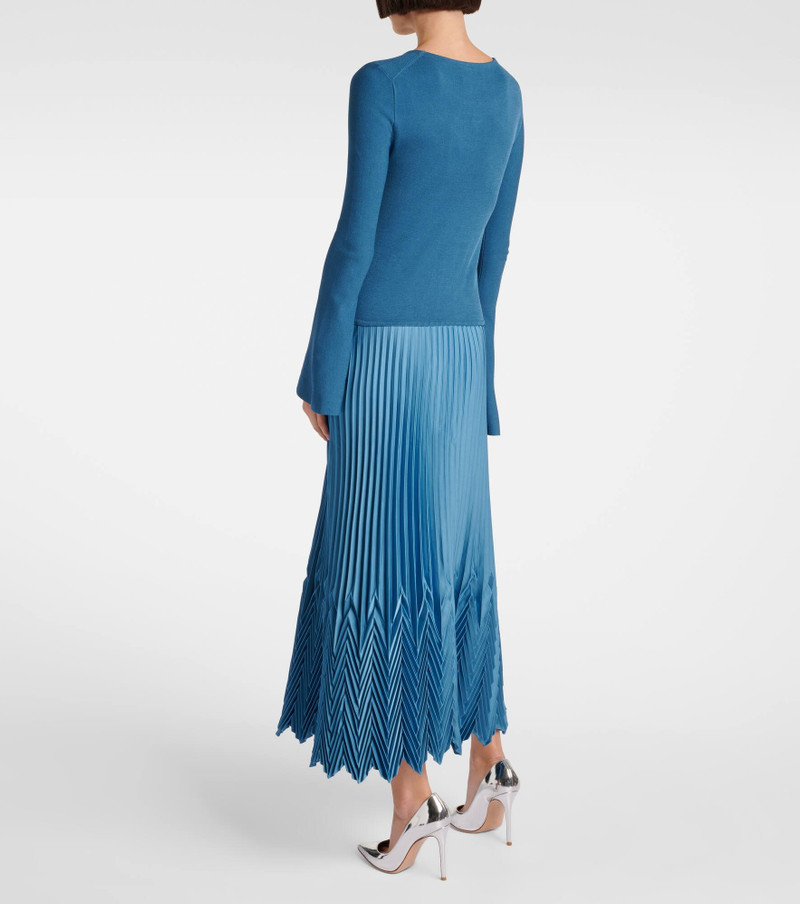 Damoni pleated midi dress 3