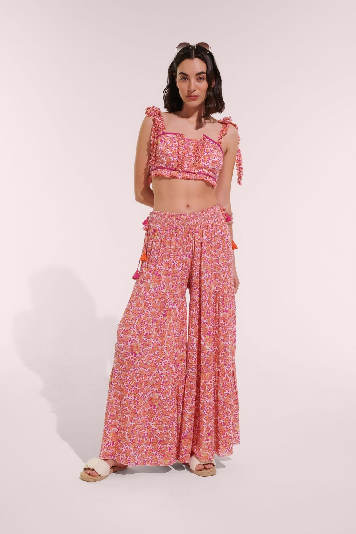 Pant Soledad - Pink Net - 1