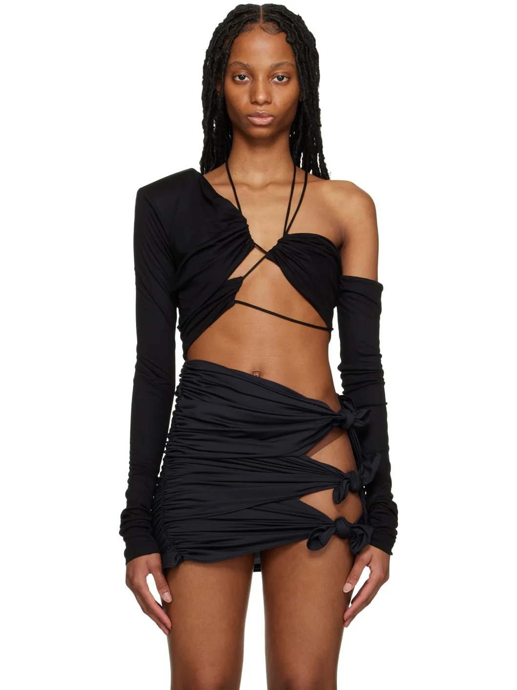 Black Itea Long Sleeve T-Shirt - 1