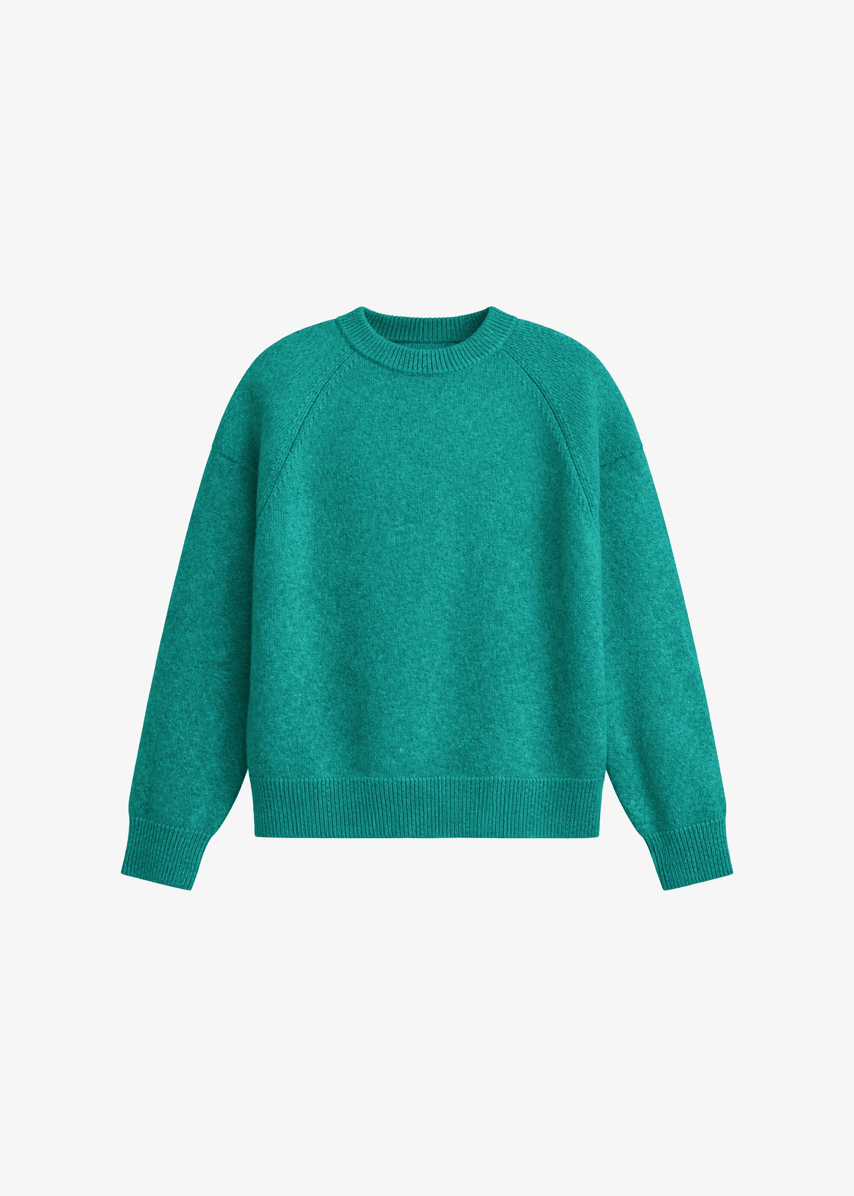 Lina Padded Sweater - Kelly Green - 1