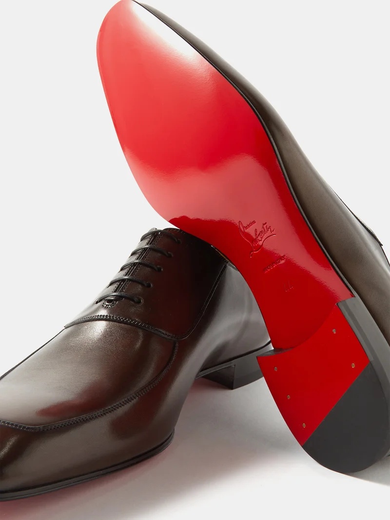 CHRISTIAN LOUBOUTIN Lafitte レザー オックスフォードシューズ Christian Louboutin Lafitte leather Oxford shoes