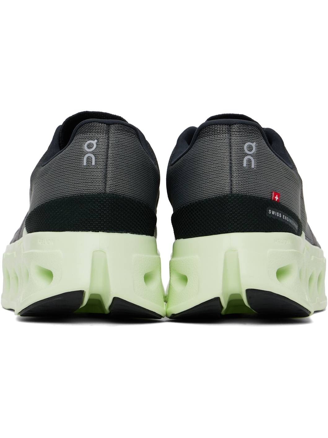 Gray & Green Cloudeclipse Sneakers - 2