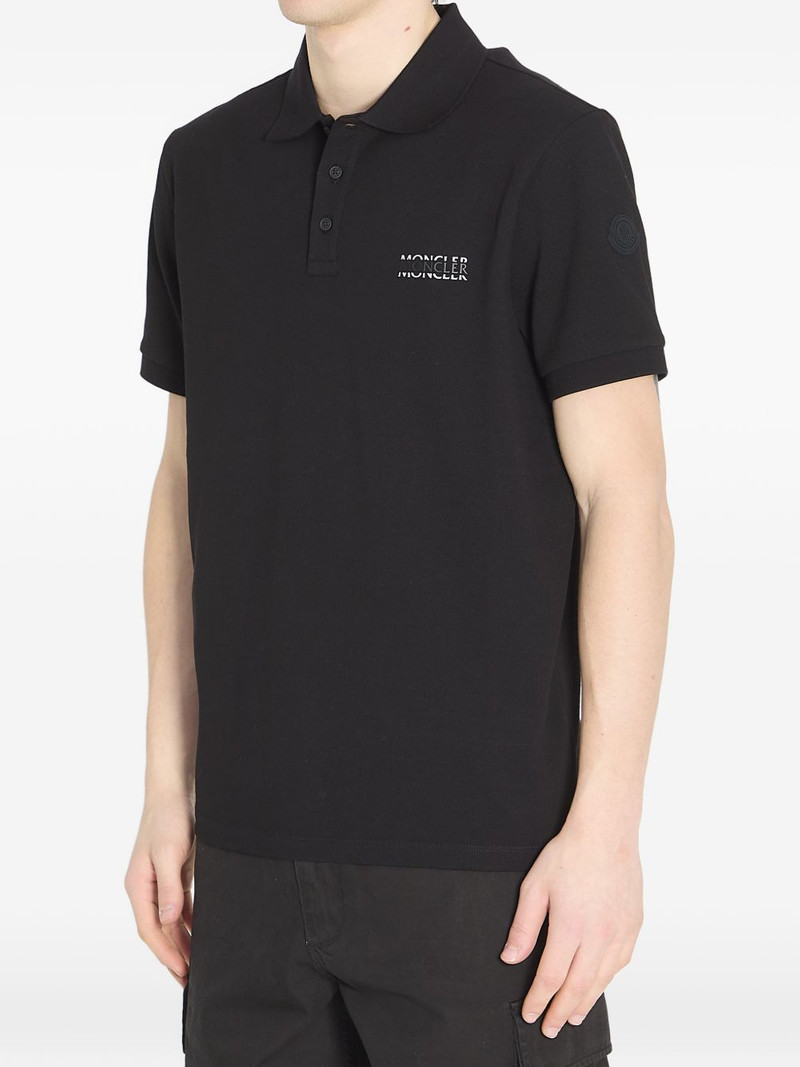 Moncler logo-detail polo shirt outlook