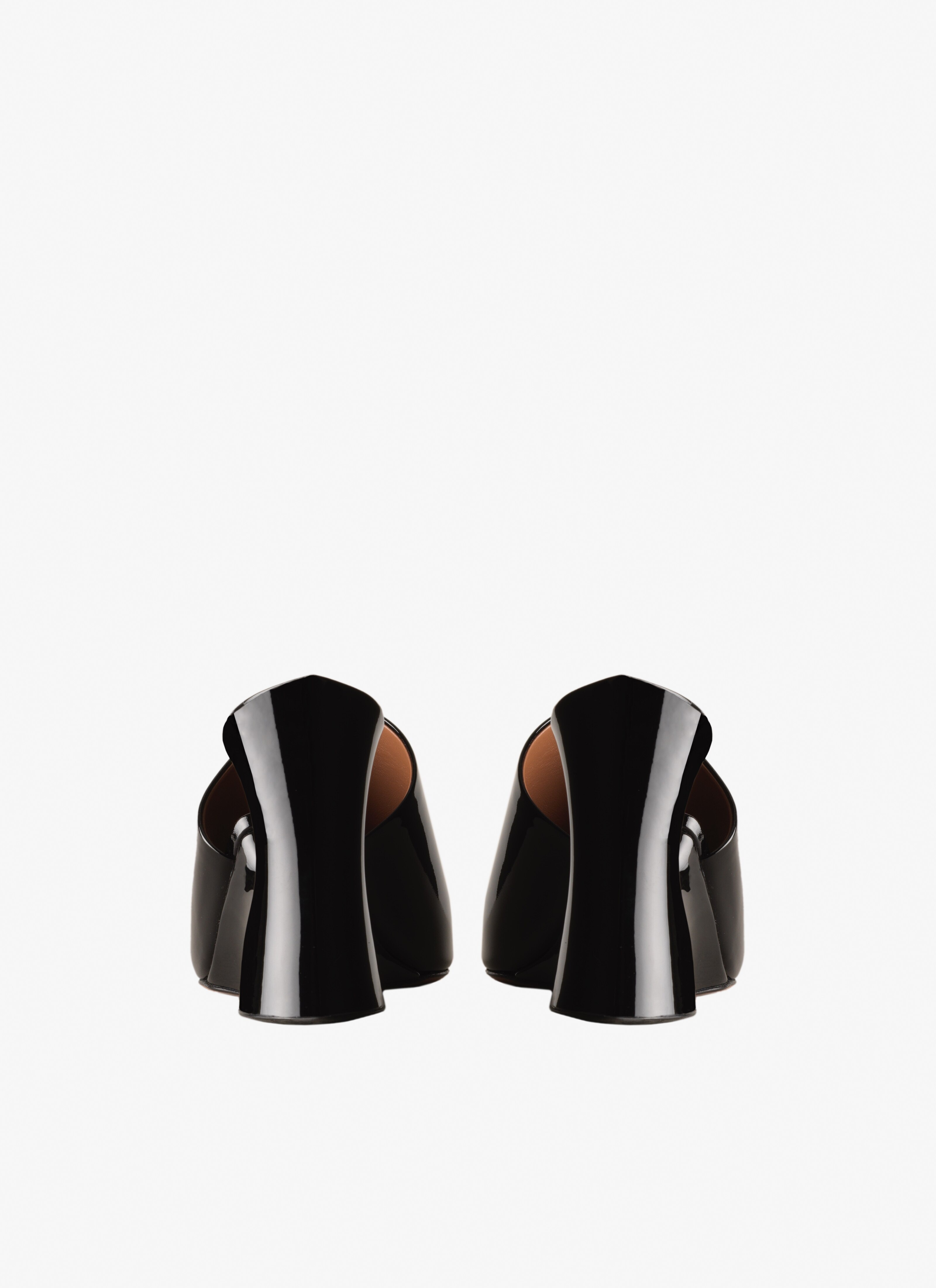 LA SCULPTURE MULES IN CALFSKIN & WOOD - 3