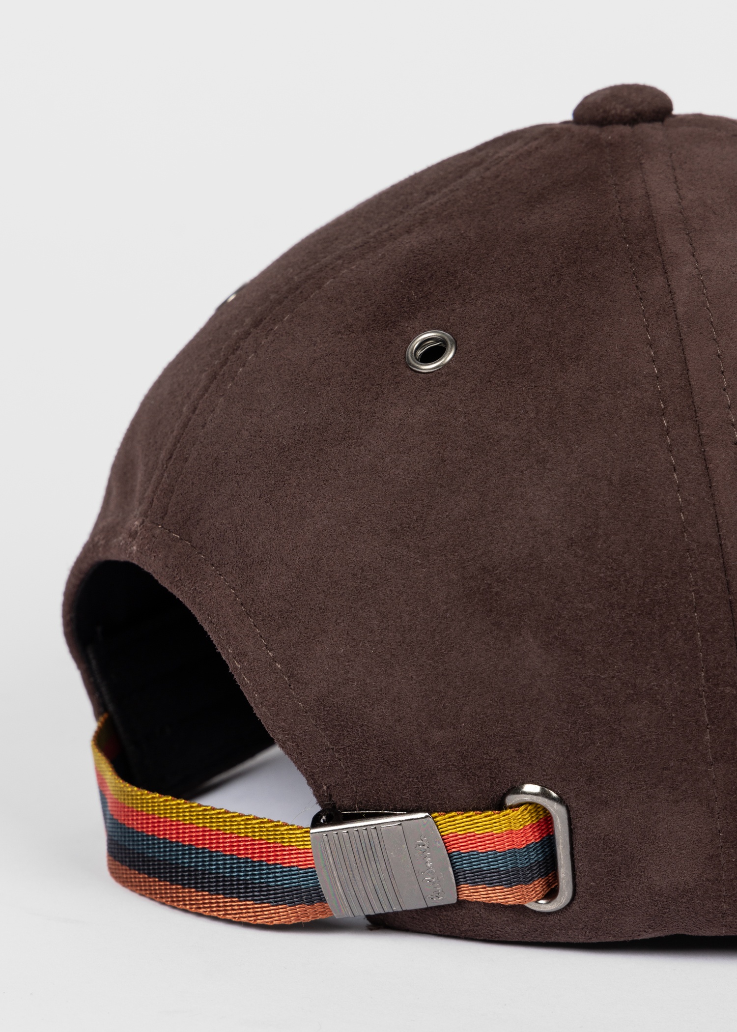 Brown Suede Baseball Cap - 3
