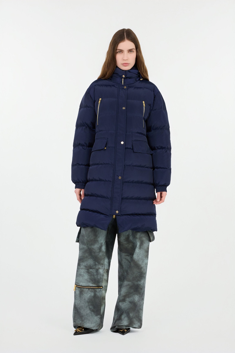 Marble Print Down Jacket 3
