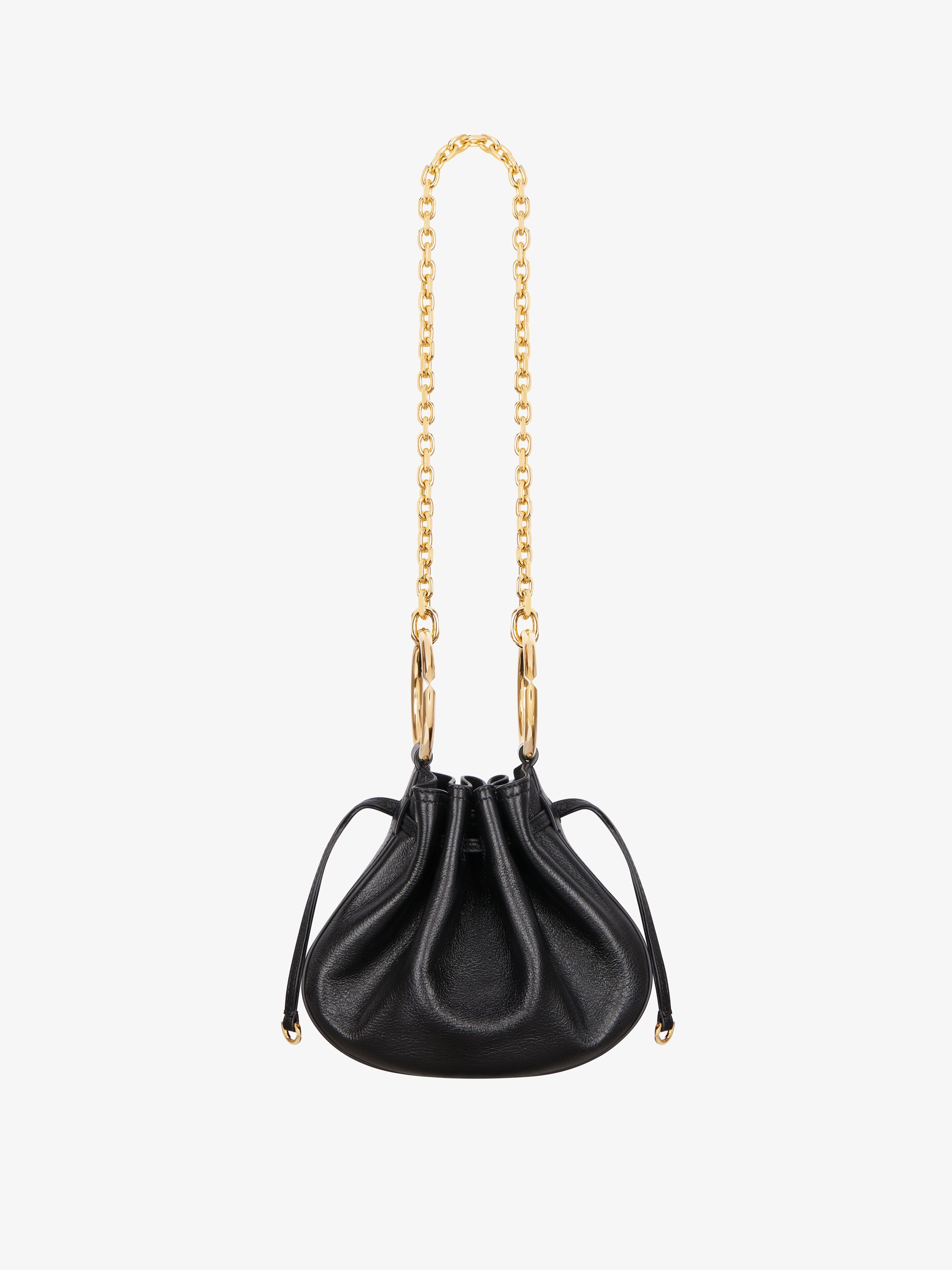 MINI PUMPKIN BAG IN LEATHER - 5