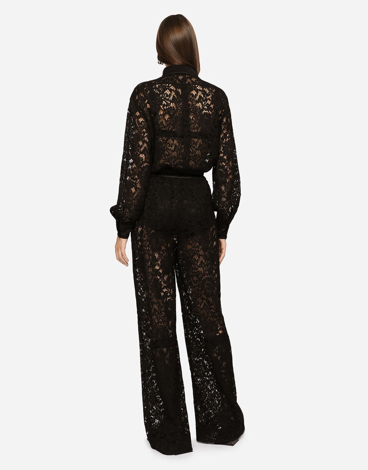 Cordonetto lace jumpsuit - 2