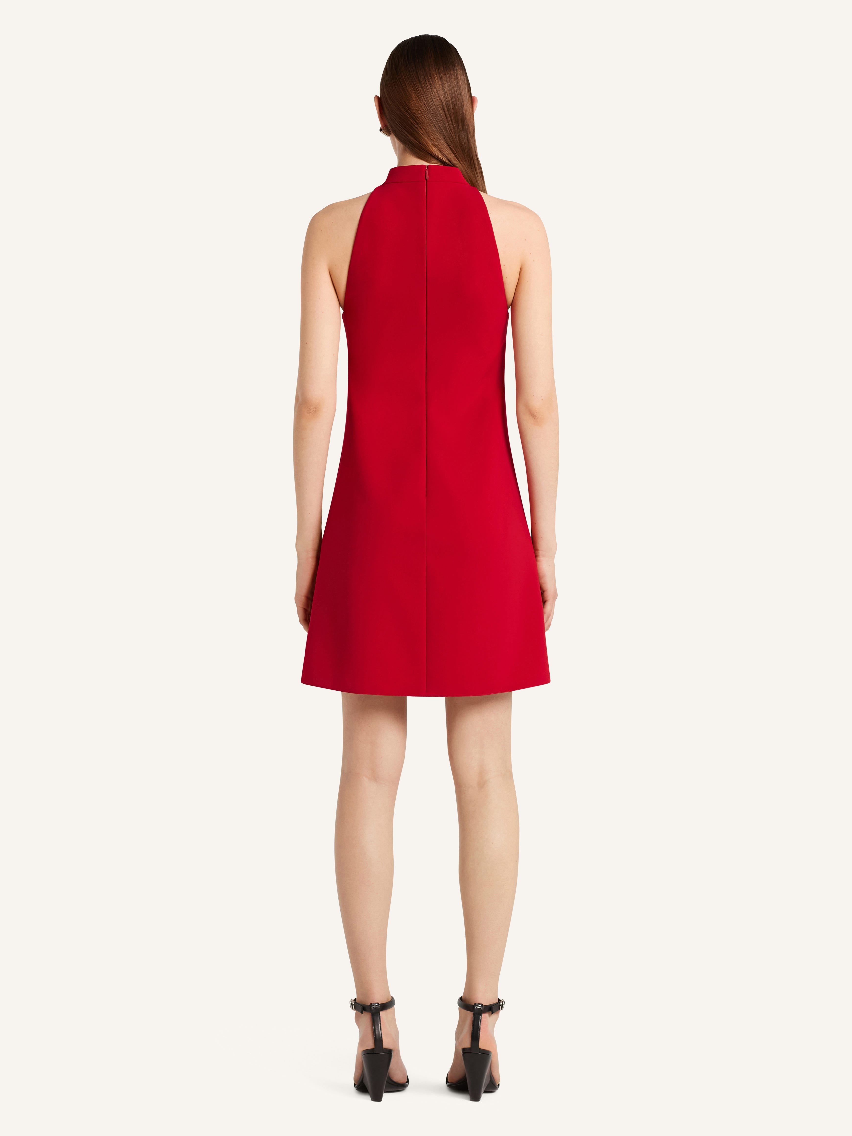 HERITAGE CREPE A-LINE DRESS - 4