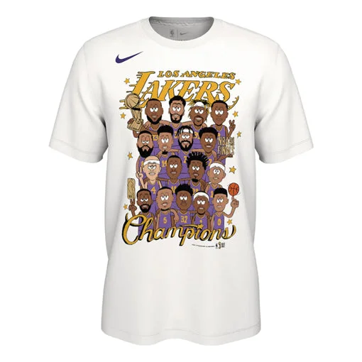 Men's Nike Champion Cartoon White T-Shirt DM4553-100 - 1
