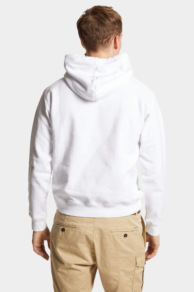DSQUARED2 PRINTED CIRO COOL FIT HOODIE SWEATSHIRT | REVERSIBLE