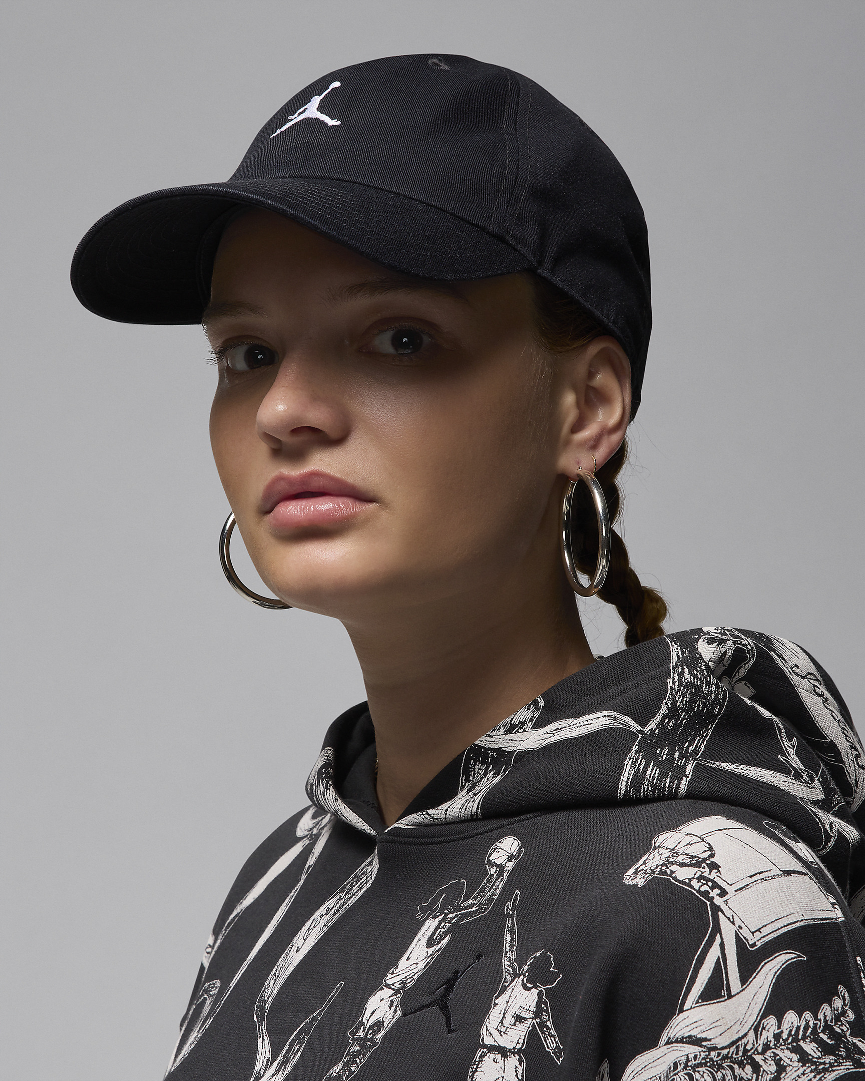 Jordan Club Unstructured Curved-Bill Hat - 4