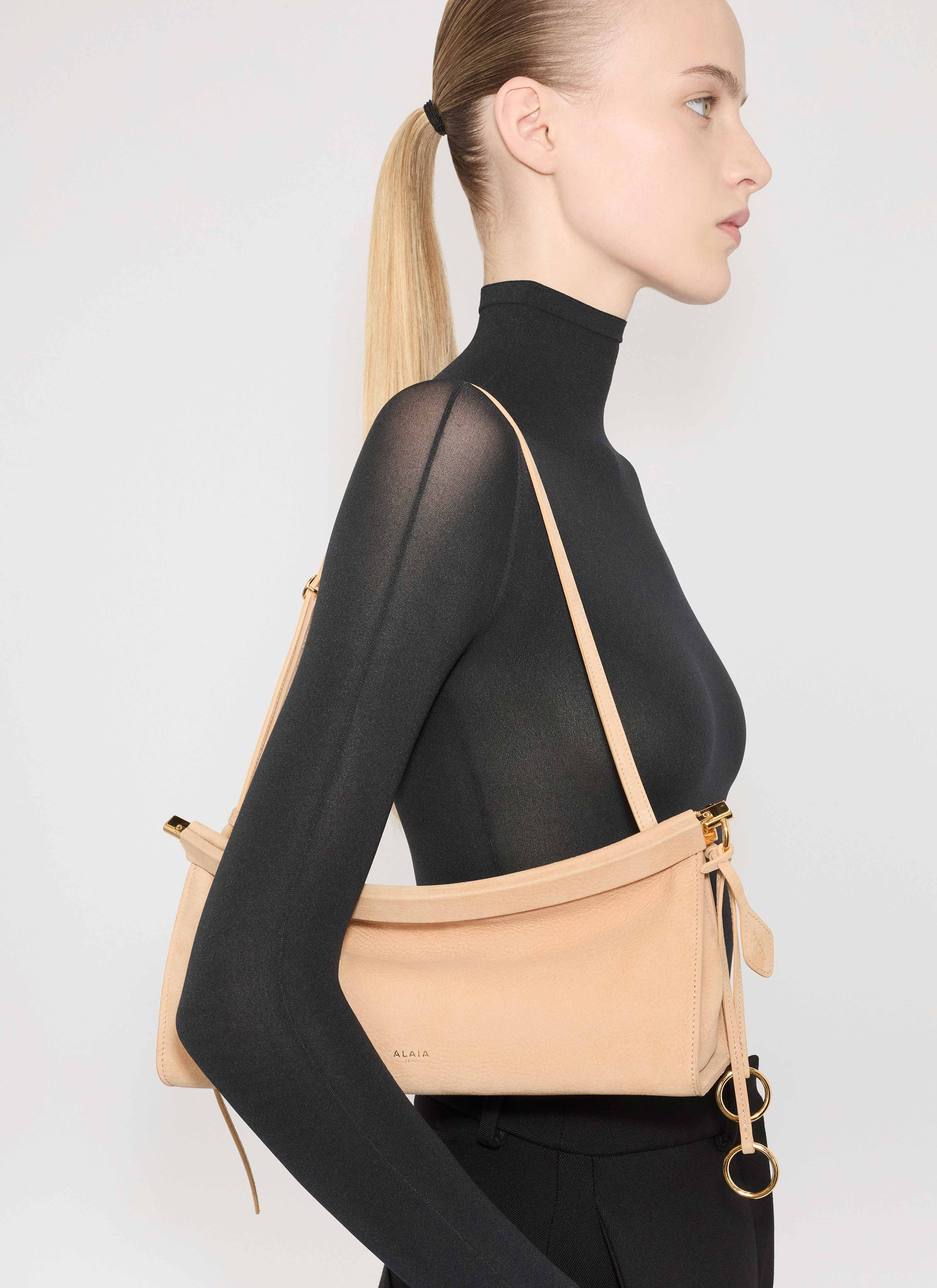 LE CLICK EAST WEST MEDIUM BAG IN NUBUCK - 2