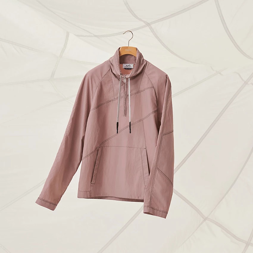 Sweater with zipped high collar - 5