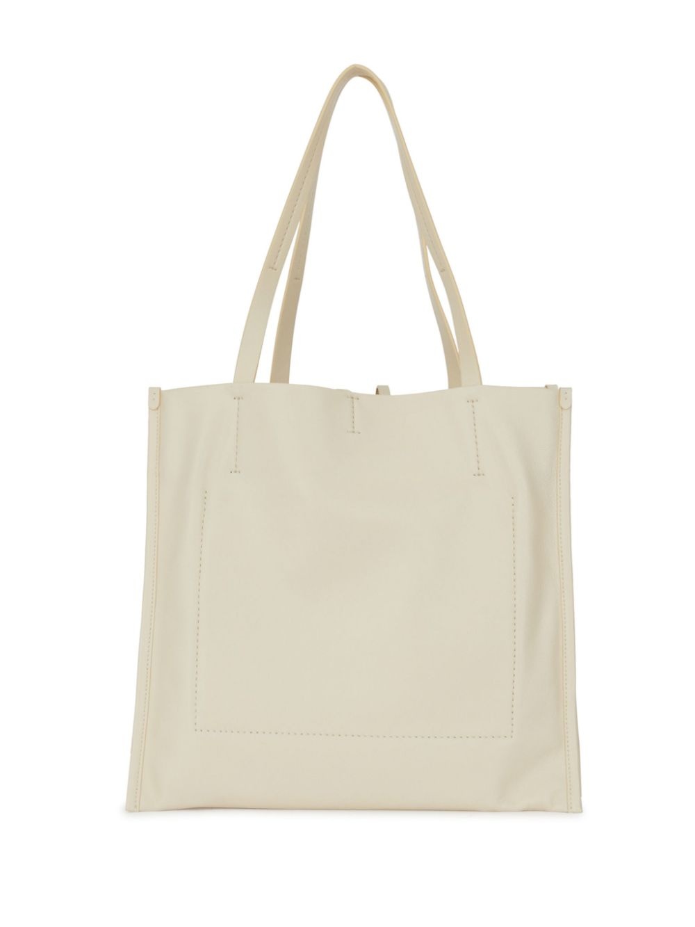 leather tote bag - 2