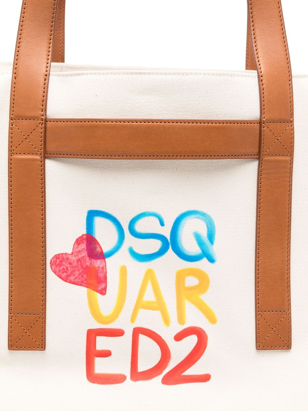 logo-print tote bag - 4