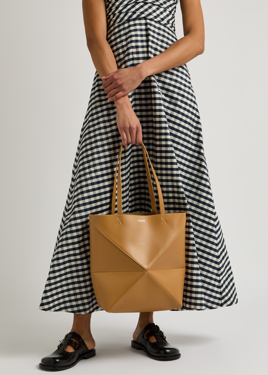 Loewe Puzzle Medium Leather Tote - 5