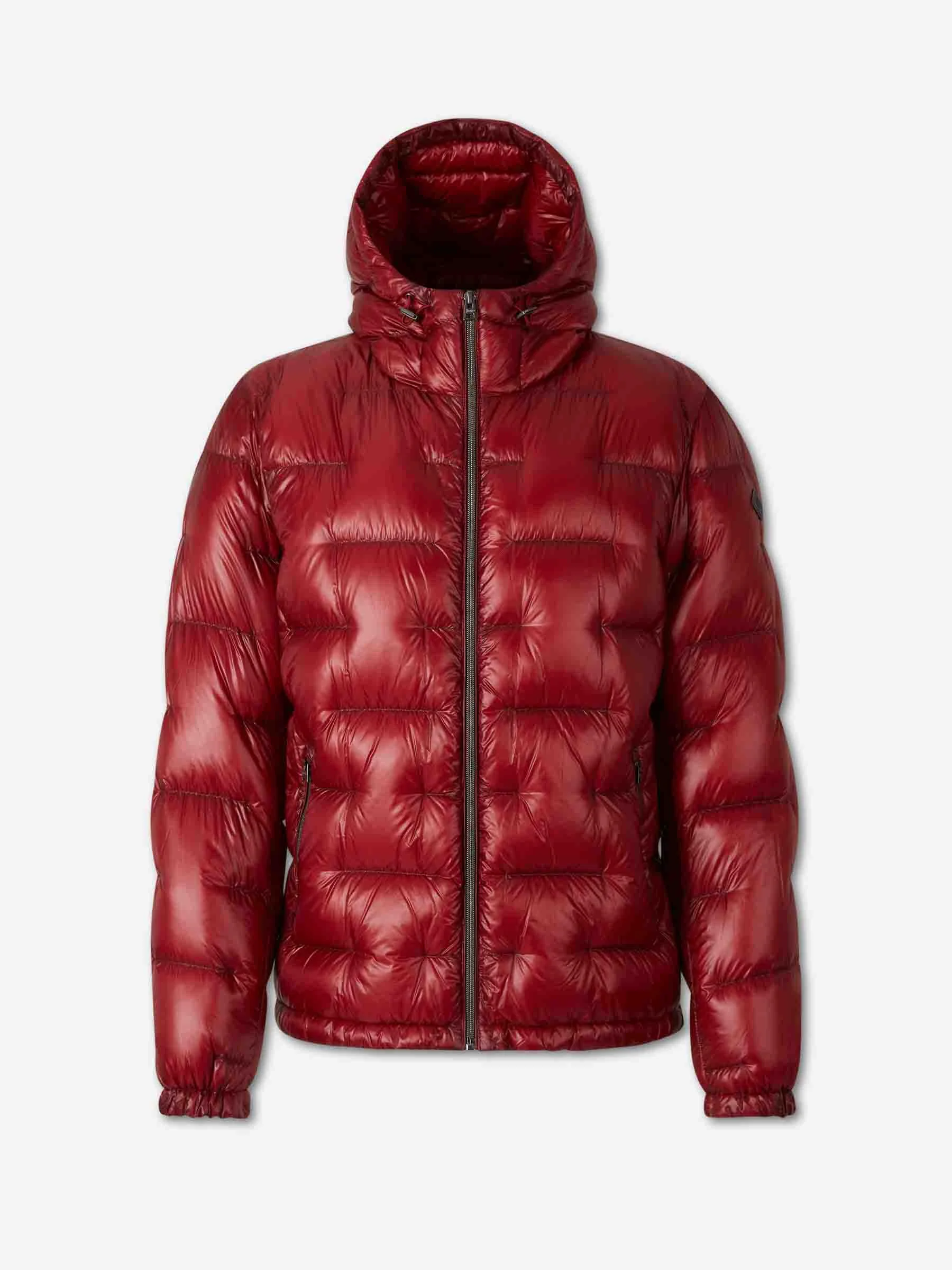 SHORT POLYAMIDE DOWN JACKET - 1