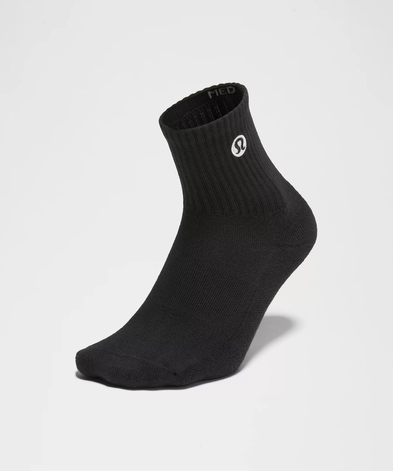 Unisex Daily Essential Quarter Socks *3 Pack 3