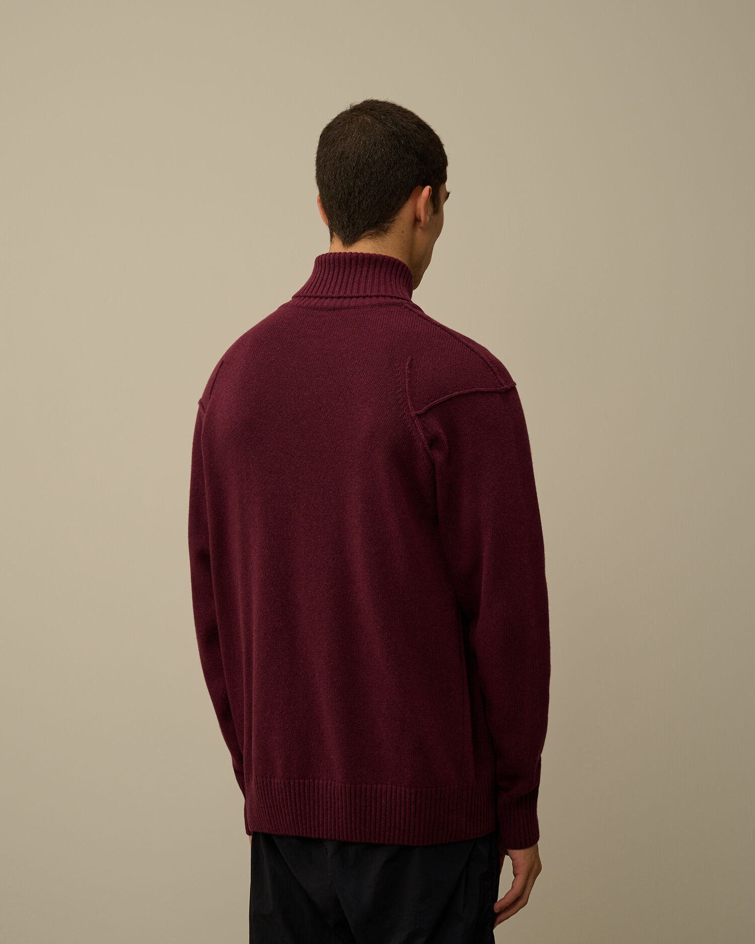 Lambswool GRS Turtleneck Knit - 3