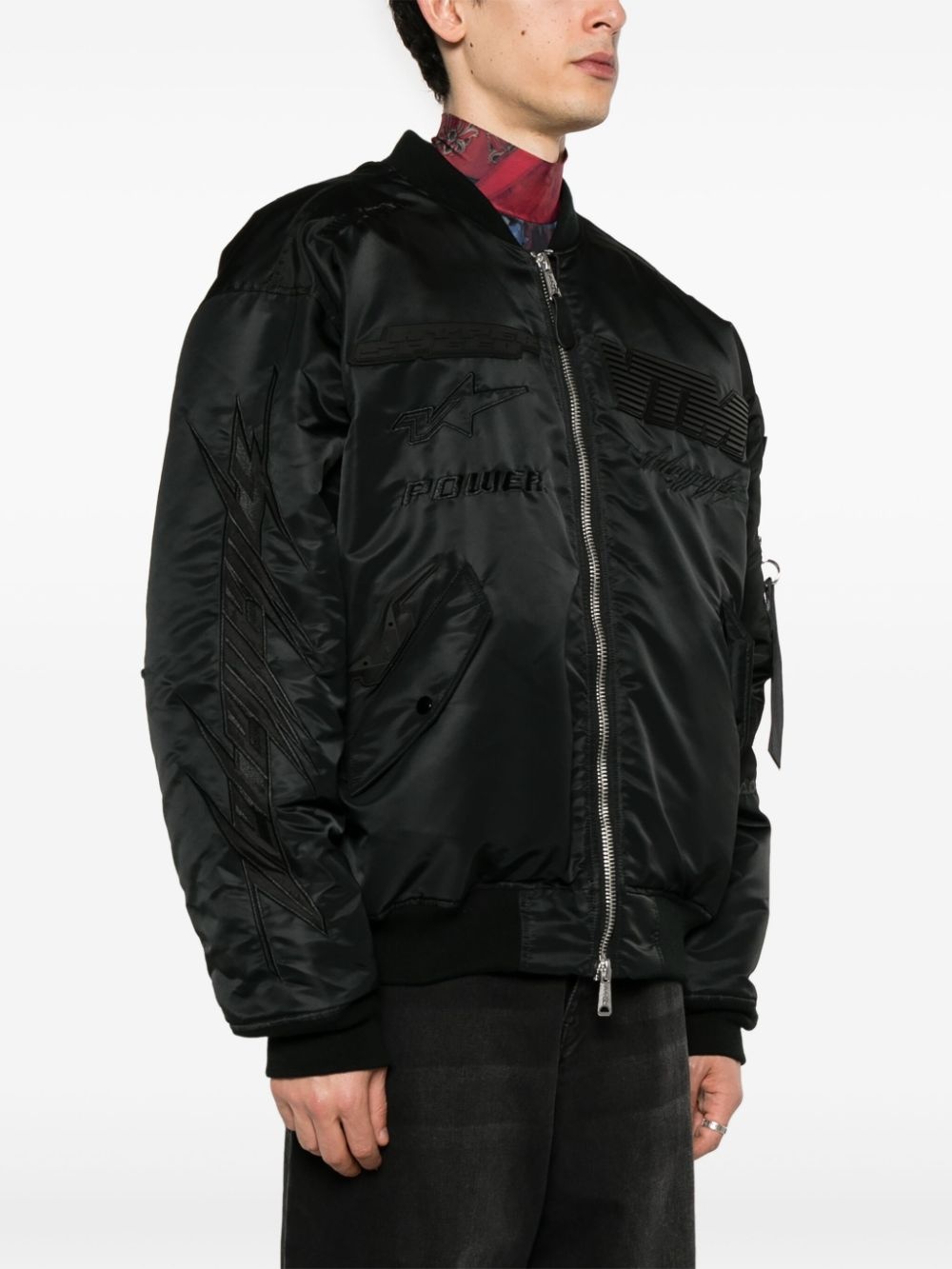 Blackout Racing bomber jacket - 5