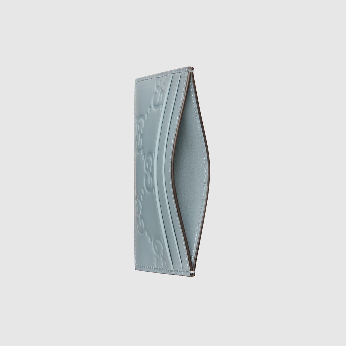 GG rubber-effect card case - 2