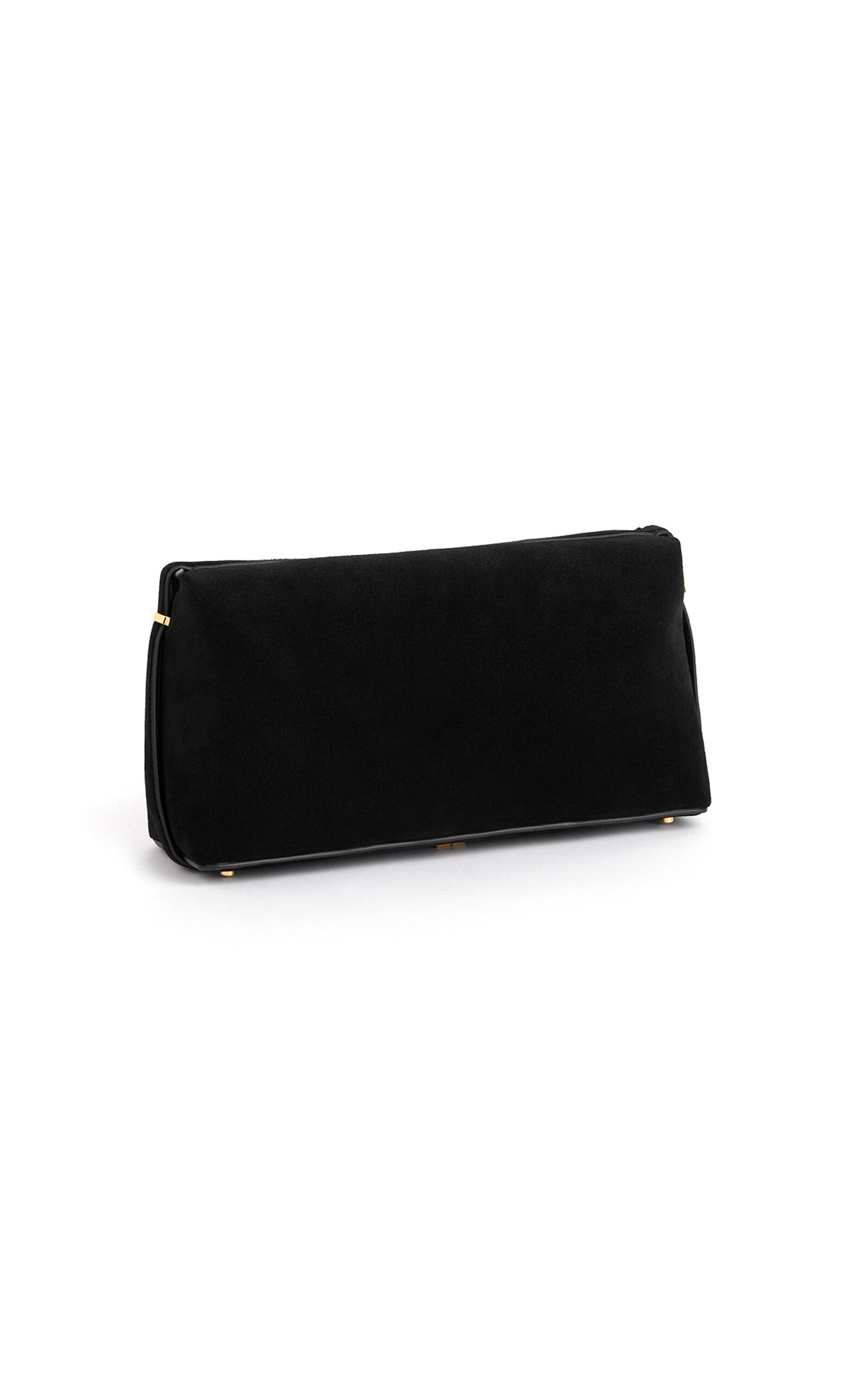Suede Clutch black - 3