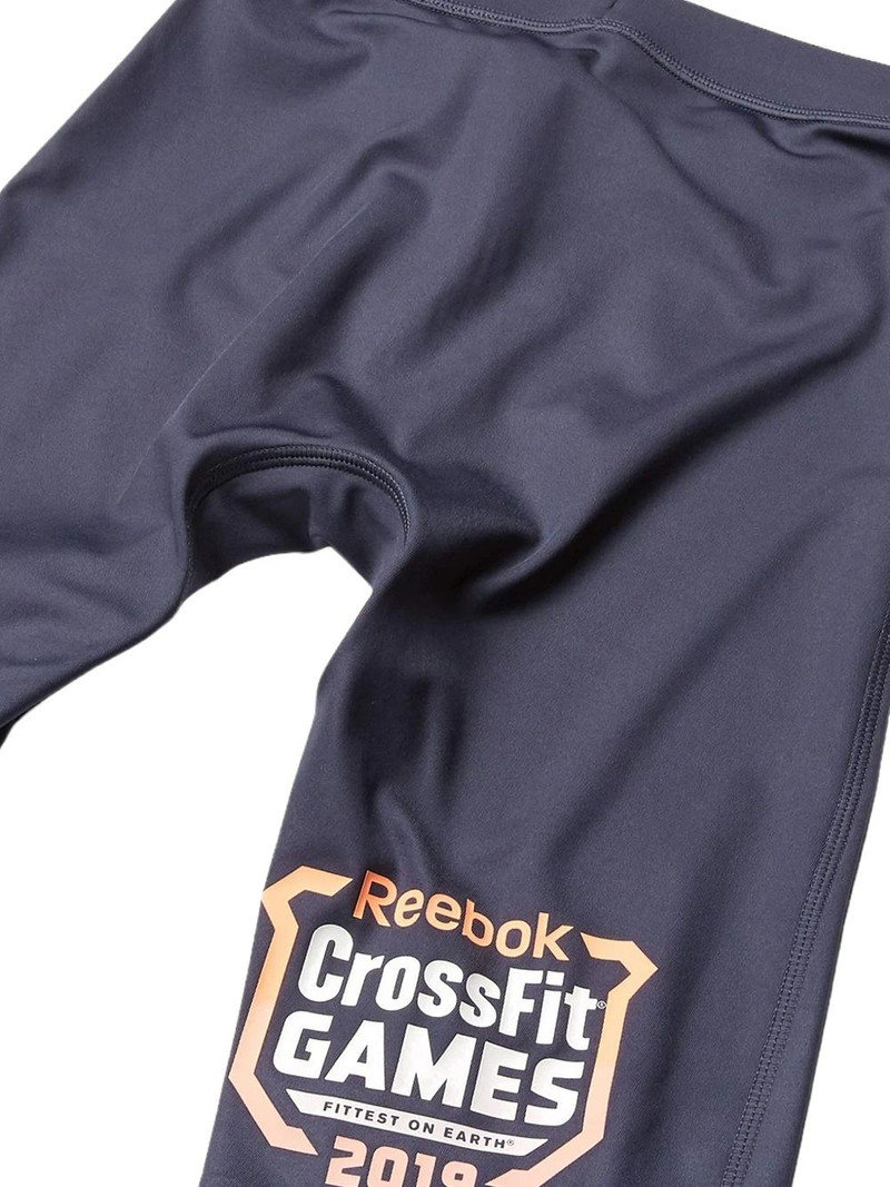 Reebok logo-print swim shorts outlook