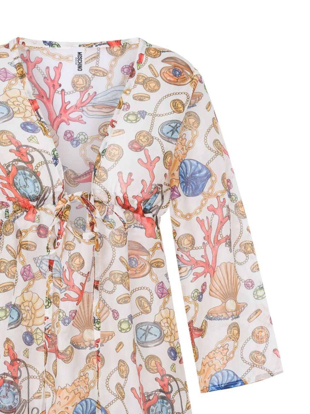 printed cover-up - 2