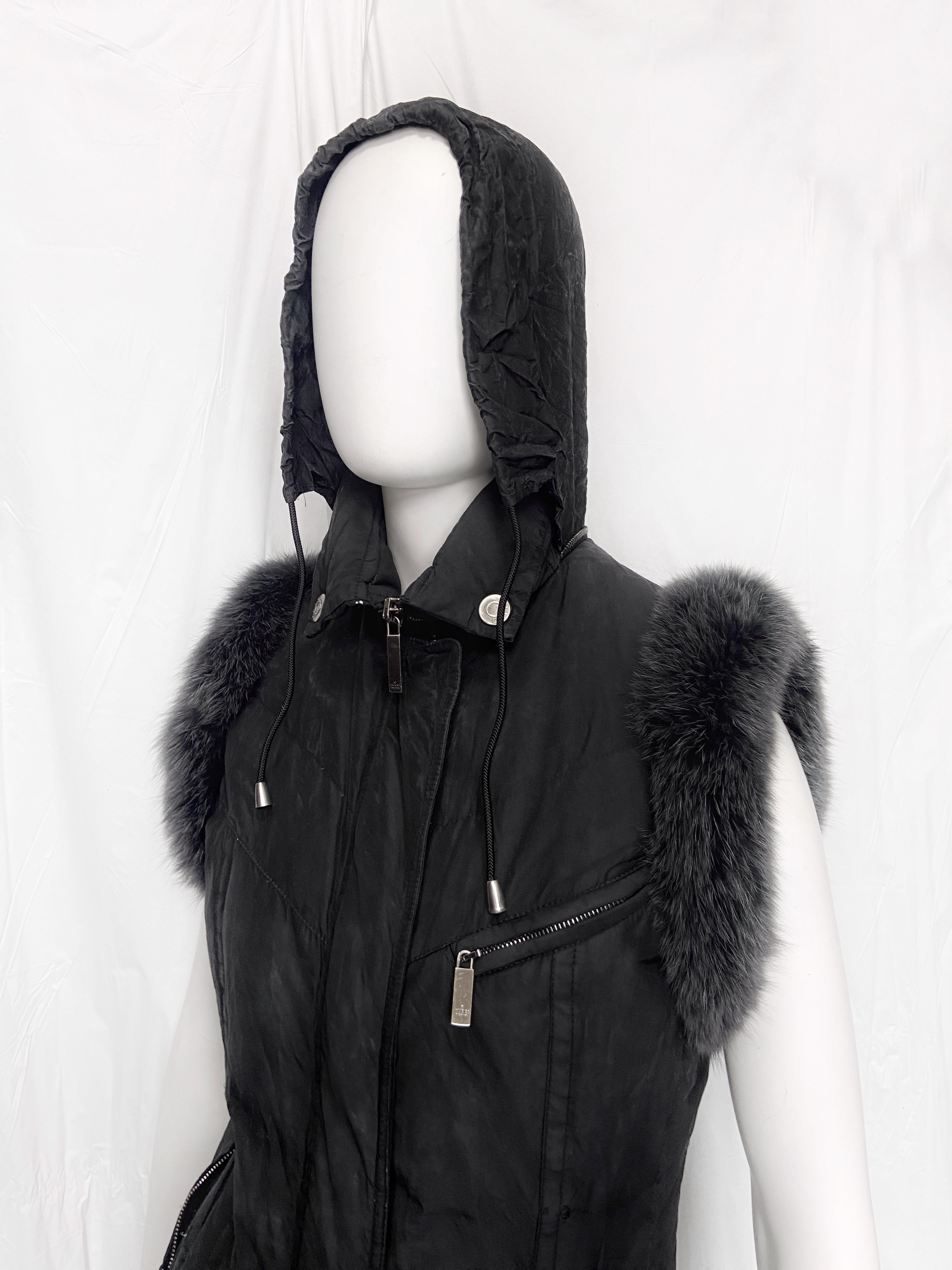 Gucci Fall 1998 Tom Ford Silk Quilted Down Puffer Vest 38 - 5