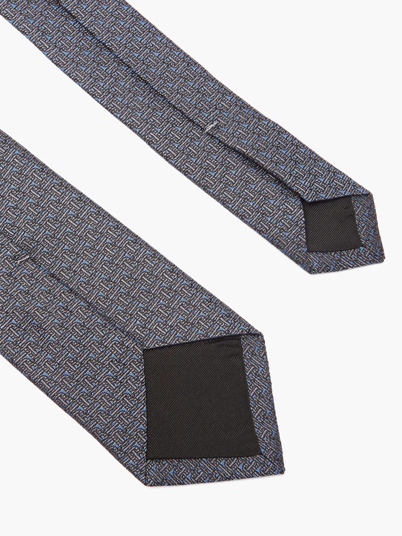 Manston TB-jacquard silk tie - 4