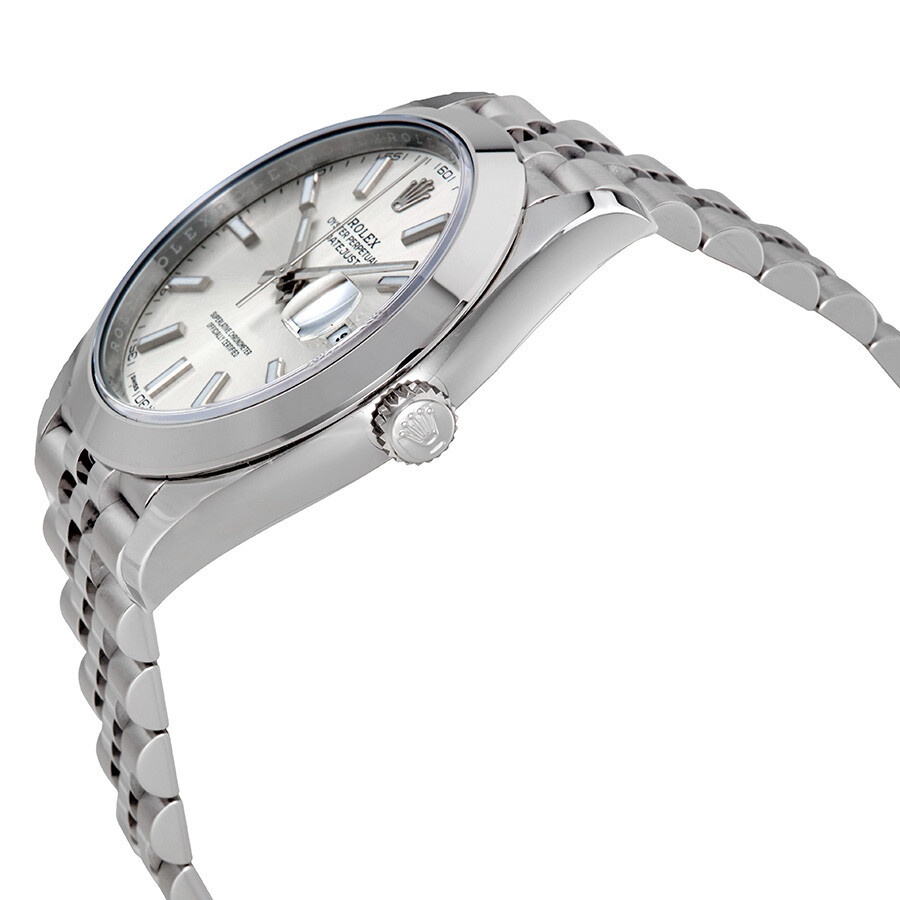 Rolex Datejust Silver Dial Automatic Men's Jubilee Watch 126300SSJ - 2