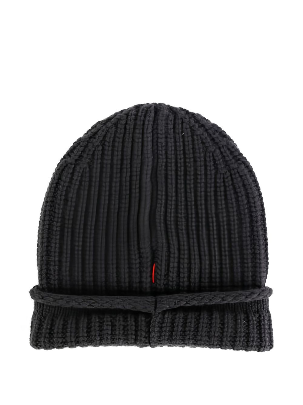 ribbed roll-up beanie - 1