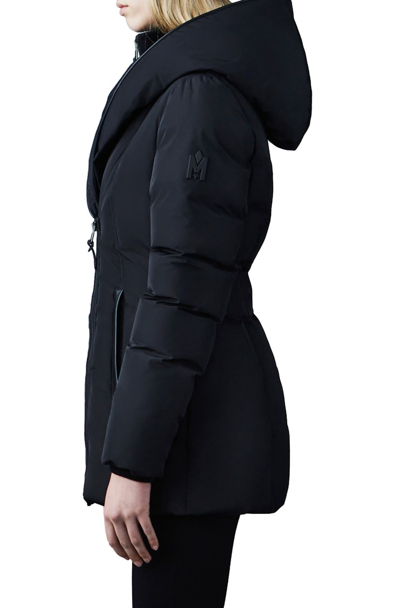 Adali Hooded Water Repellent Down Jacket - 3
